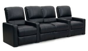 Elokuvasohva XS300 Charger Suora Musta