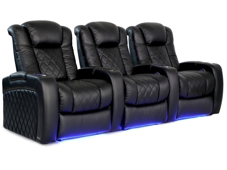 Elokuvasohva LHR Continental Curved Black