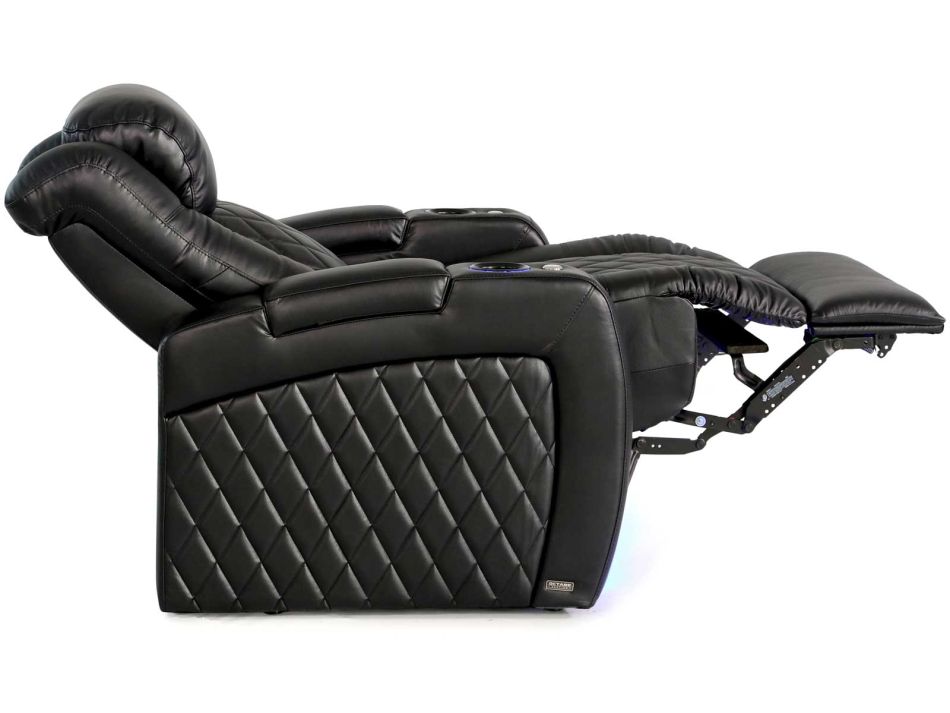 Elokuvasohva LHR Continental Curved Black