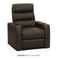 Biografsofa HR Dream Luxe Straight Black/Smoke/Espresso