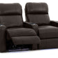 Kinosofa XL700 Turbo Rett Sort