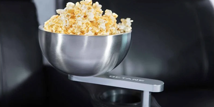 Popcorn skål med holder